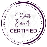 Cert Logo Perinatal Childbirth Educator 2024